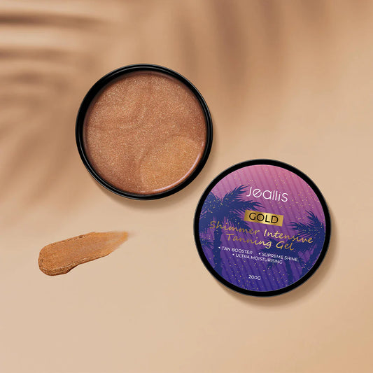 Jeallis Gold Shimmer Intensive Tanning Gel