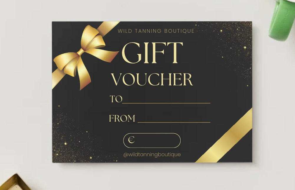 Wild Tanning Boutique gift voucher
