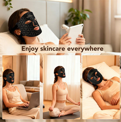 Red light therapy mask