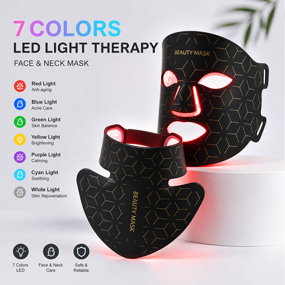 Red light therapy mask